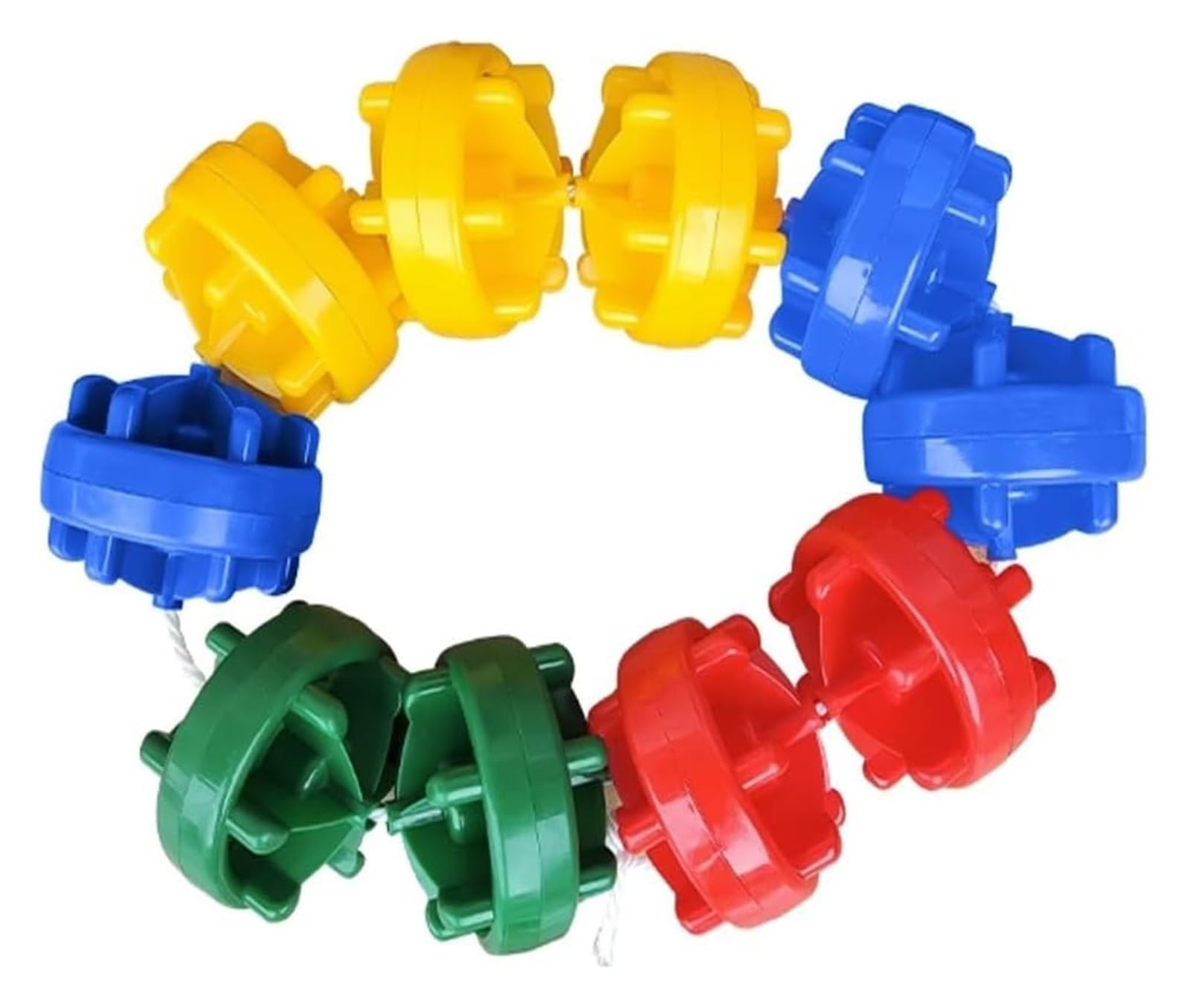 Sport-Thieme - Corda di separazione per piscine, guinzagli di sicurezza a forma esagonale, linea di separazione per estremità piatta della piscina, linee di separazione, galleggianti per interni e dr