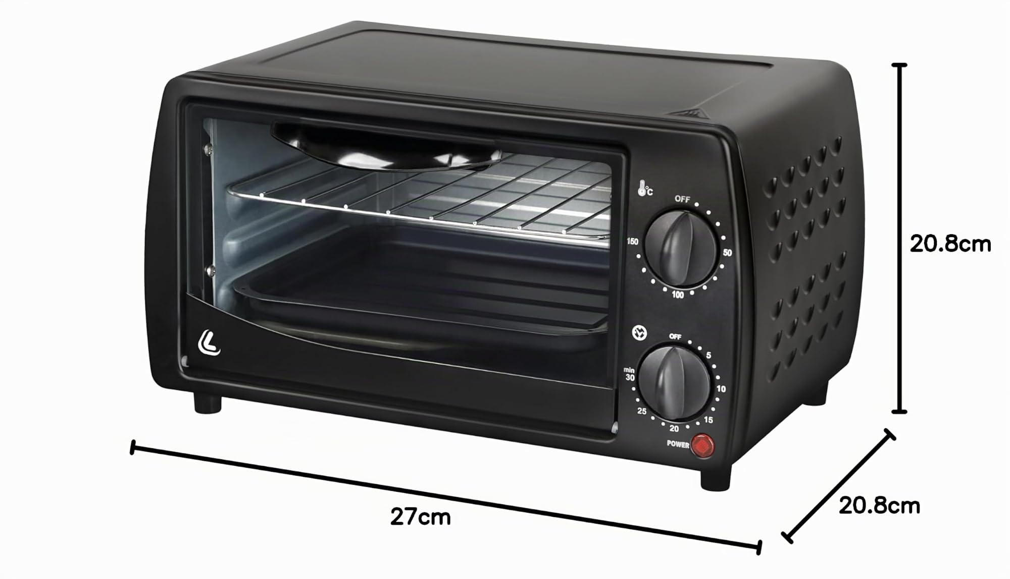 Lampa 97120 Hot-Meal, forno elettrico presa accendisigari per camion 24V, 300W, 10 litri, 150 gradi con protezione fusibile