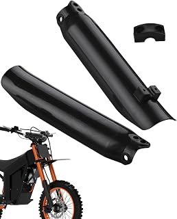 E Dirt Bike Front Fork Wraps for Tutti Soleil01, Fork Cover Boots Shock Guard for Tuttio Soleil 01, Black