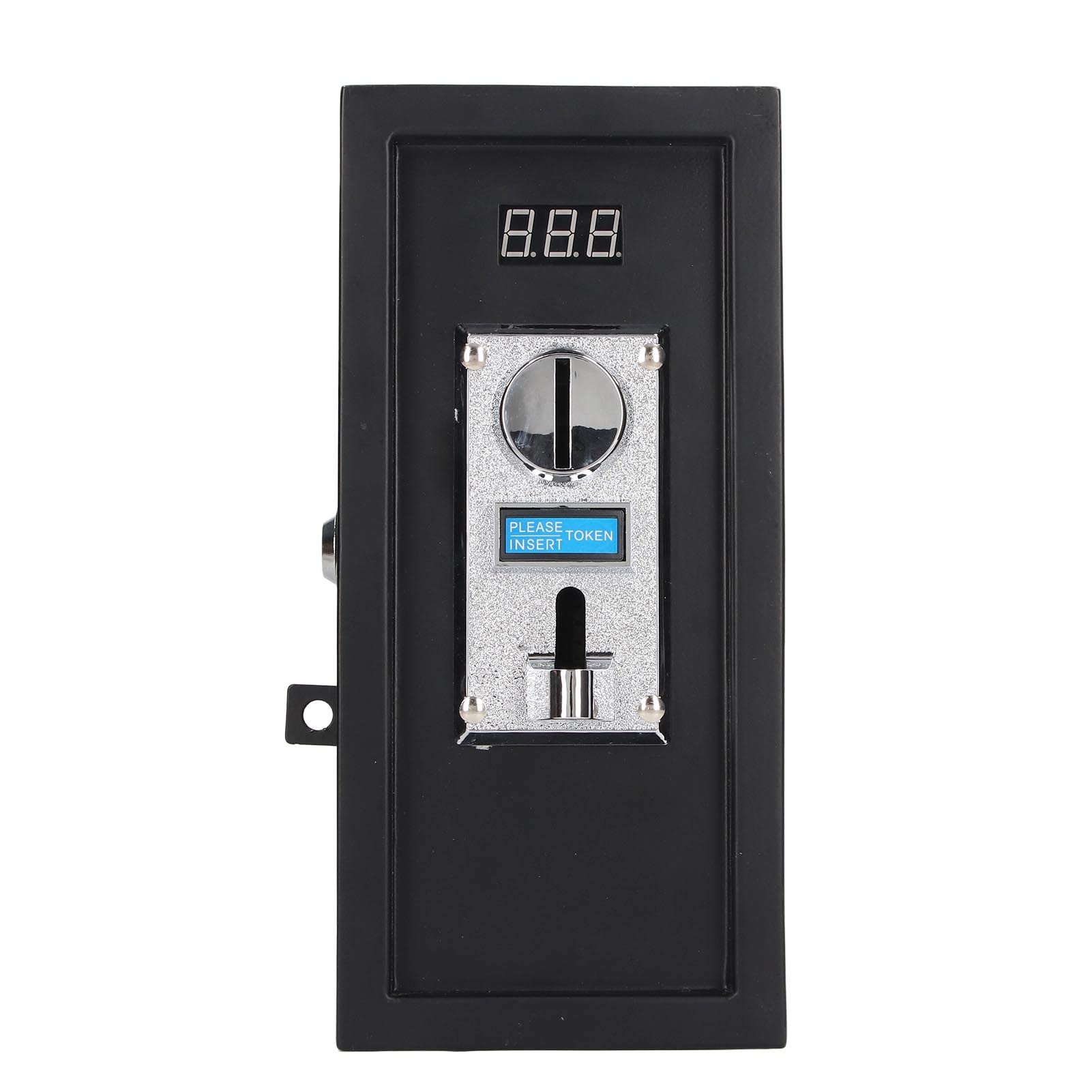 RiToEasysports Caja de Control del Temporizador de Monedas, Temporizador Programable Que Funciona con Monedas con Pantalla Digital y Bloqueo de Teclas, para Máquinas Expendedoras, Sillas de