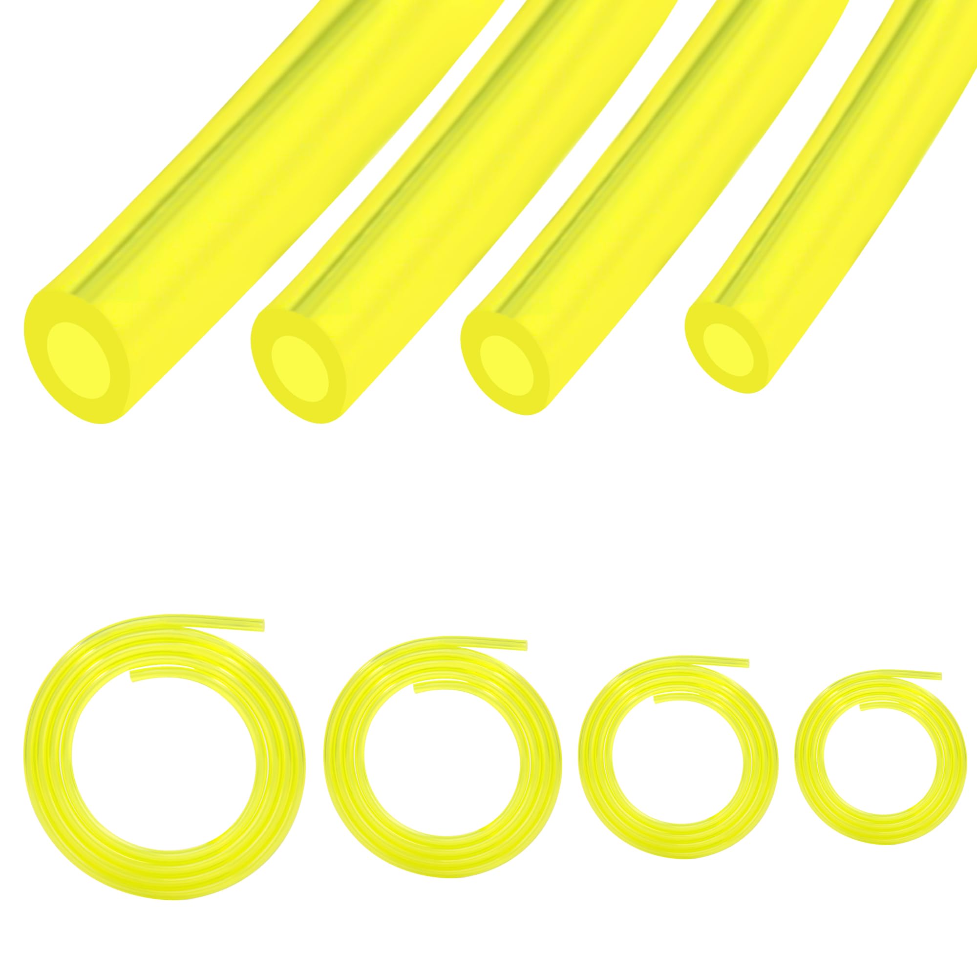 Tubo Benzina Giallo Trasparente 3x5 Mm - 1 Metro Per Tagliaerba, Motoseghe E Decespugliatori - Foto 2