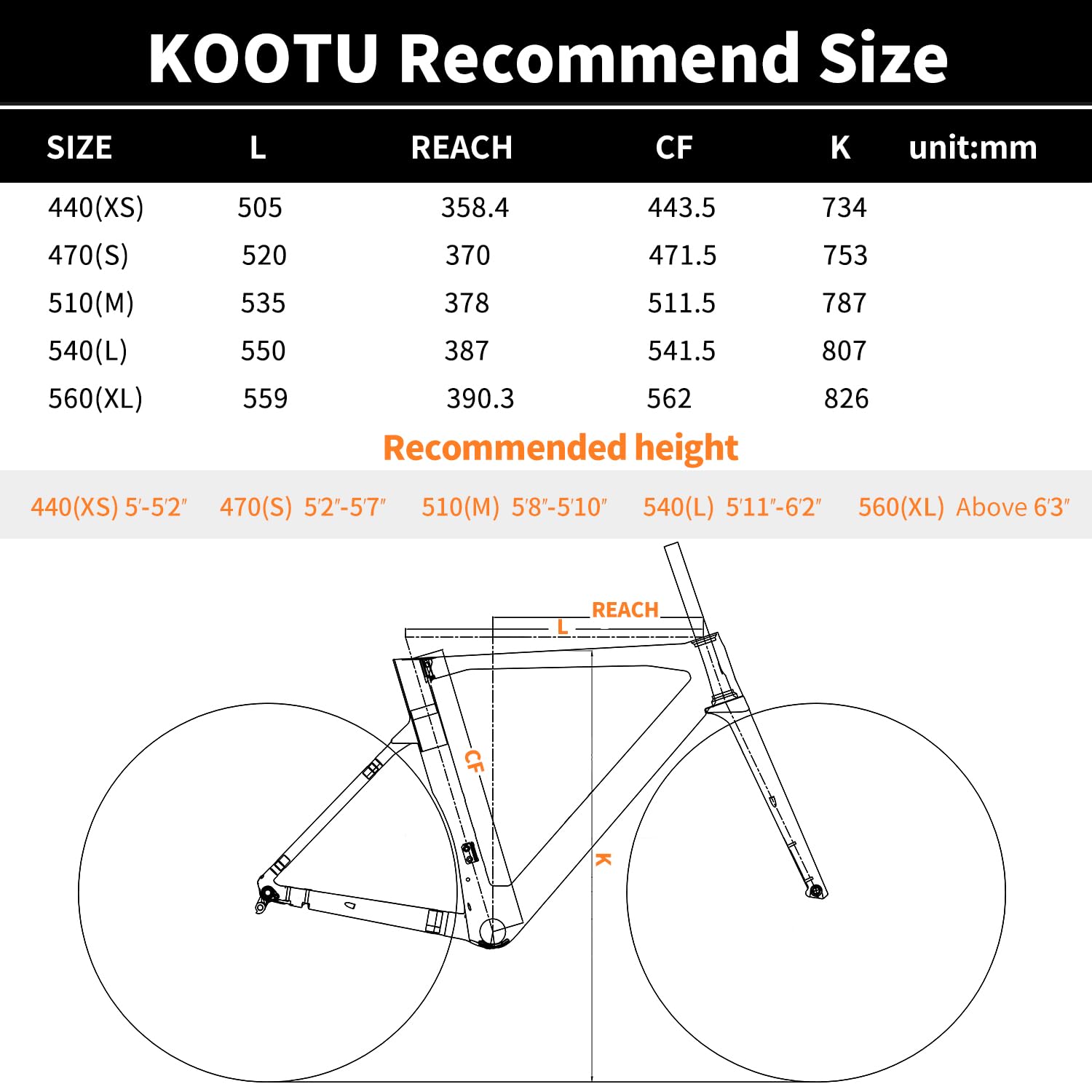 KOOTU Carbon-Rennrad, Vollcarbon-Scheibenbremse Leichtbau-Rennrad mit R7120 24-Gang-Gruppenschaltung und hydraulischer Scheibenbremse für Erwachsene