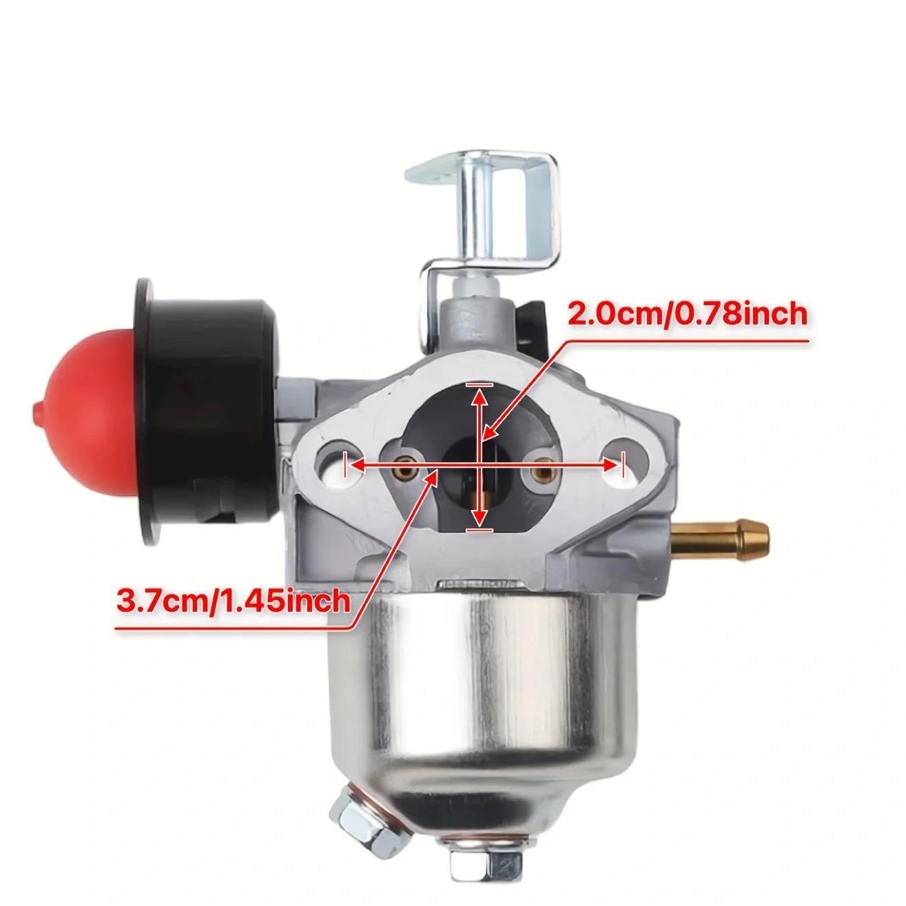 Carburador Power Carb para 1P56F 1P52F 79-96CC Motor Eje Vertical Soplador Nieve Cortacésped Carburador