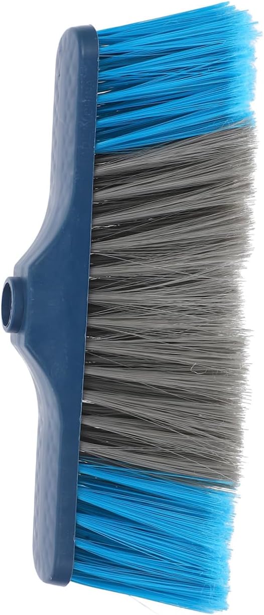 Broom Head Attachment for Indoor and Patio Sweeping, Soft Bristle