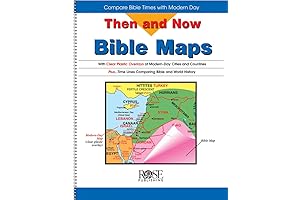 Then and Now Bible Maps: Explore the Past and Present of Biblical Lands