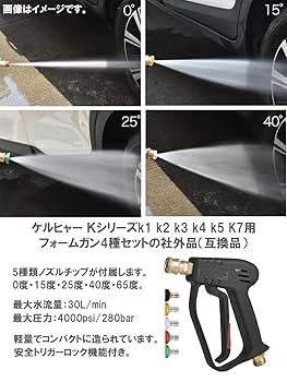 Amazon | 高圧洗浄 ショートガン ケルヒャー Karcher K シリーズ