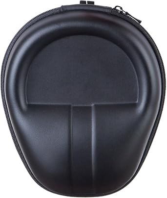 Headset Storage Bag Black 0012 T Model PU Protective Carrying Case