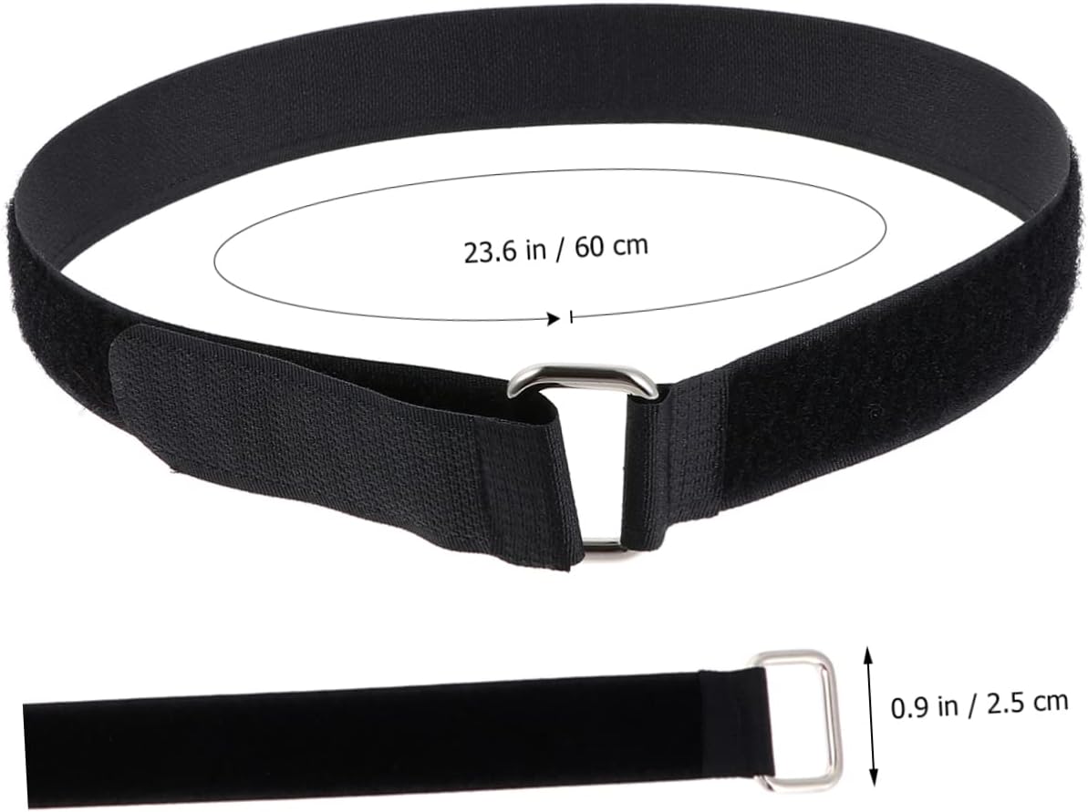 DOITOOL 15pcs Buckle Self-adhesive Storage Strap for Cords Heavy-duty Nylon Bands for Organizing Extension Cords Weather-resistant and Lightweight for Use