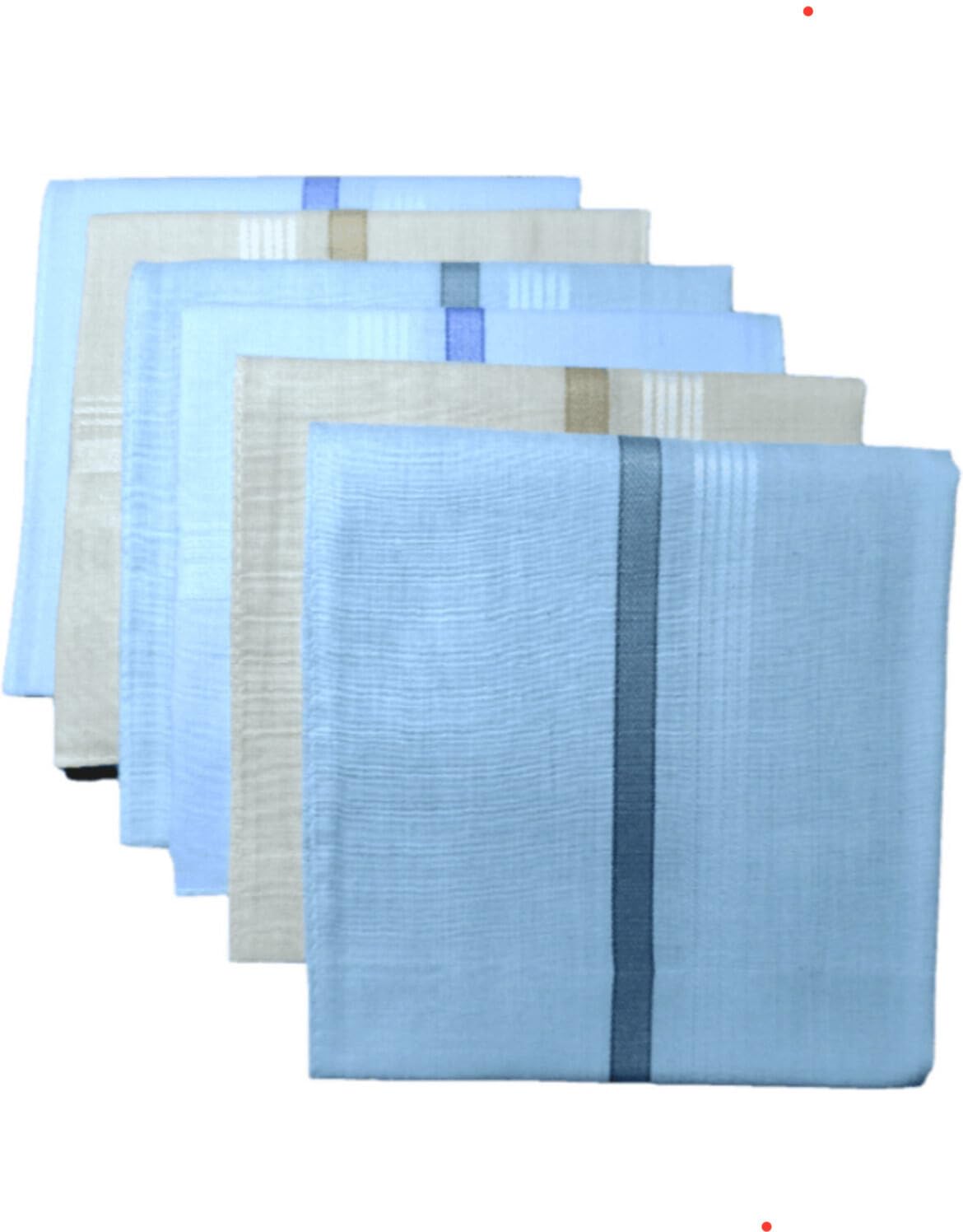 Handkerchiefs for Men & Women | Soft, Absorbent & Reusable Cotton Premium Collection Hanky for Men Hankies Gift-image-25