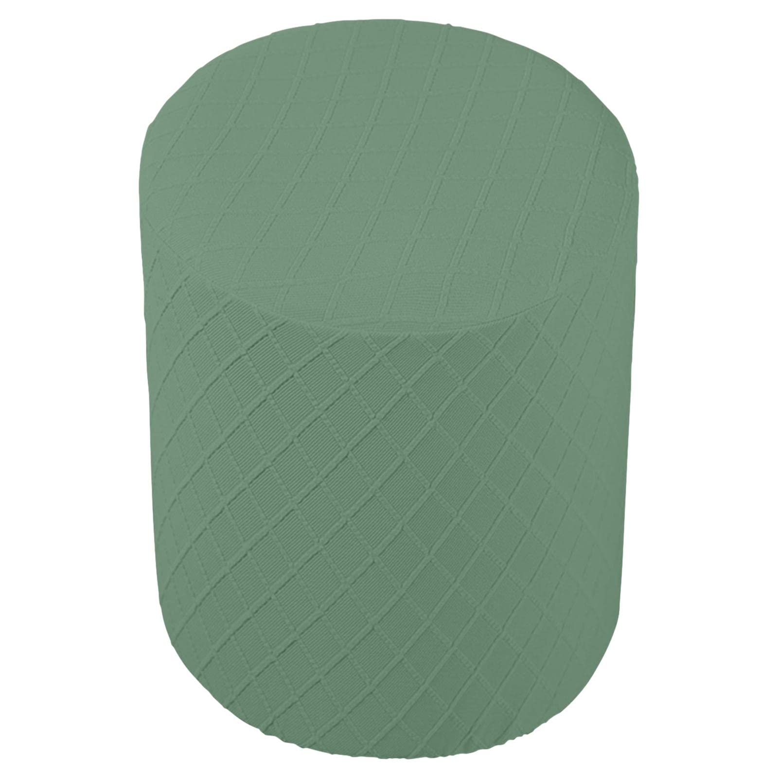 Funda para reposapiés redonda lavable con base elástica de alta resistencia
