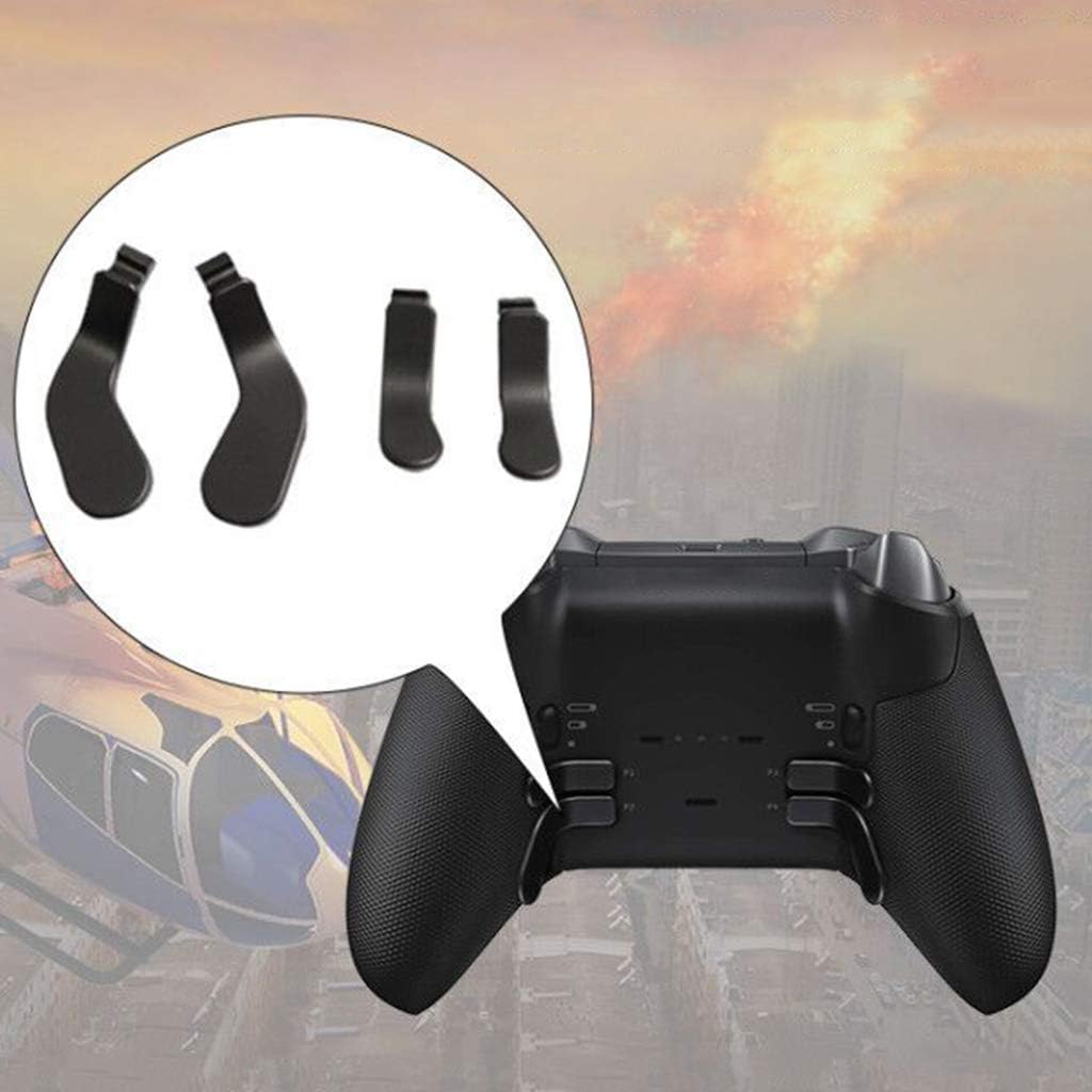 Sara-u 4PCS Button Paddles Compatible for XBOX-ONE Elite 2 Controller Trigger Lock Handle Paddles