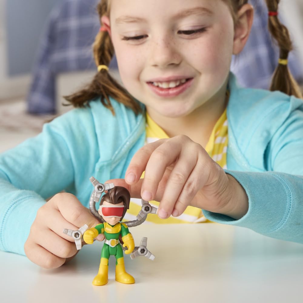 Doc Ock z serialu ""Spidey i super-kumple"" Marvela, zabawka z dodatkiem, figurki w skali 7,6 cm, zabawki z superbohaterami dla dzieci, wiek: od 3 lat