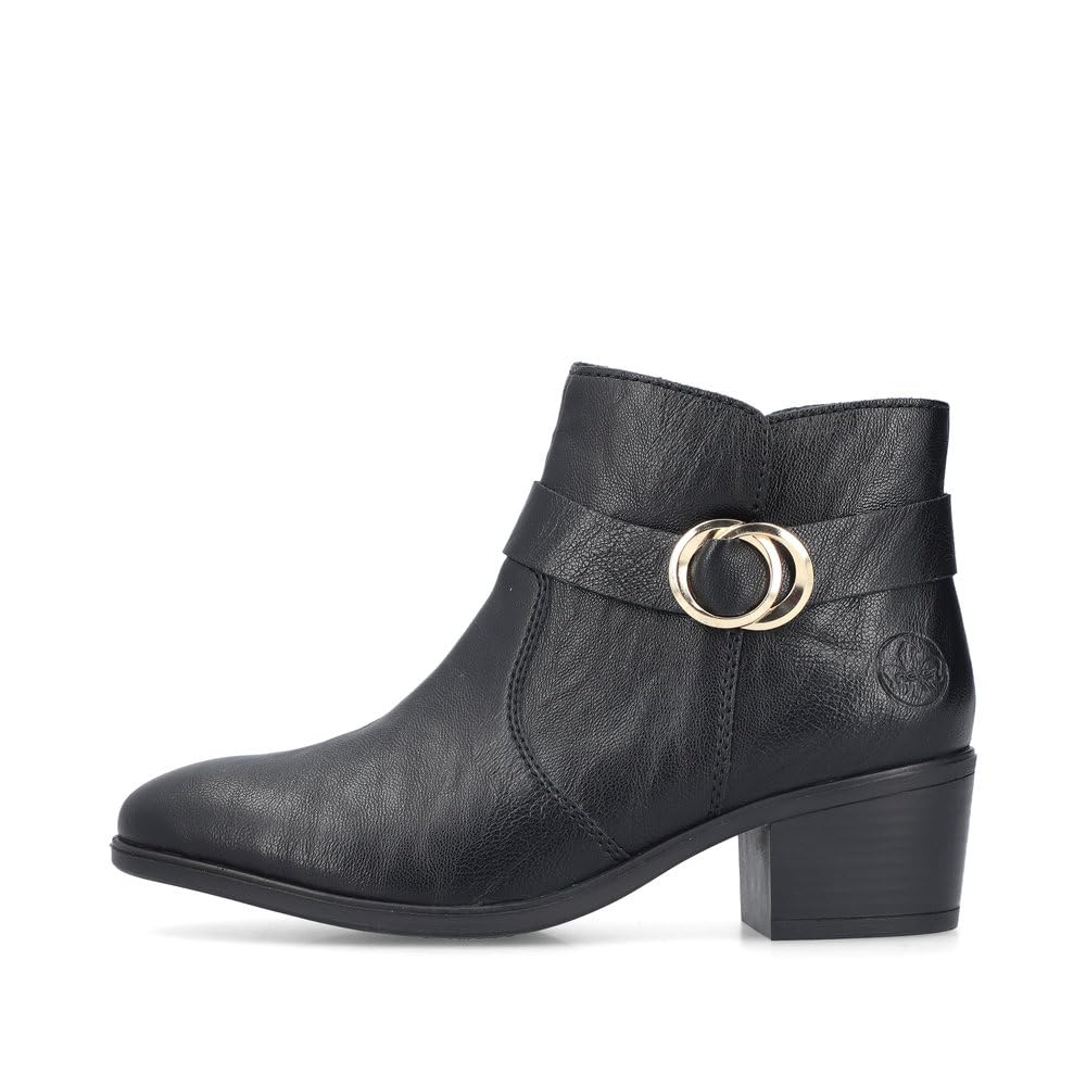 Rieker Donna Stivaletti Y0775, Signora Stivali da Biker