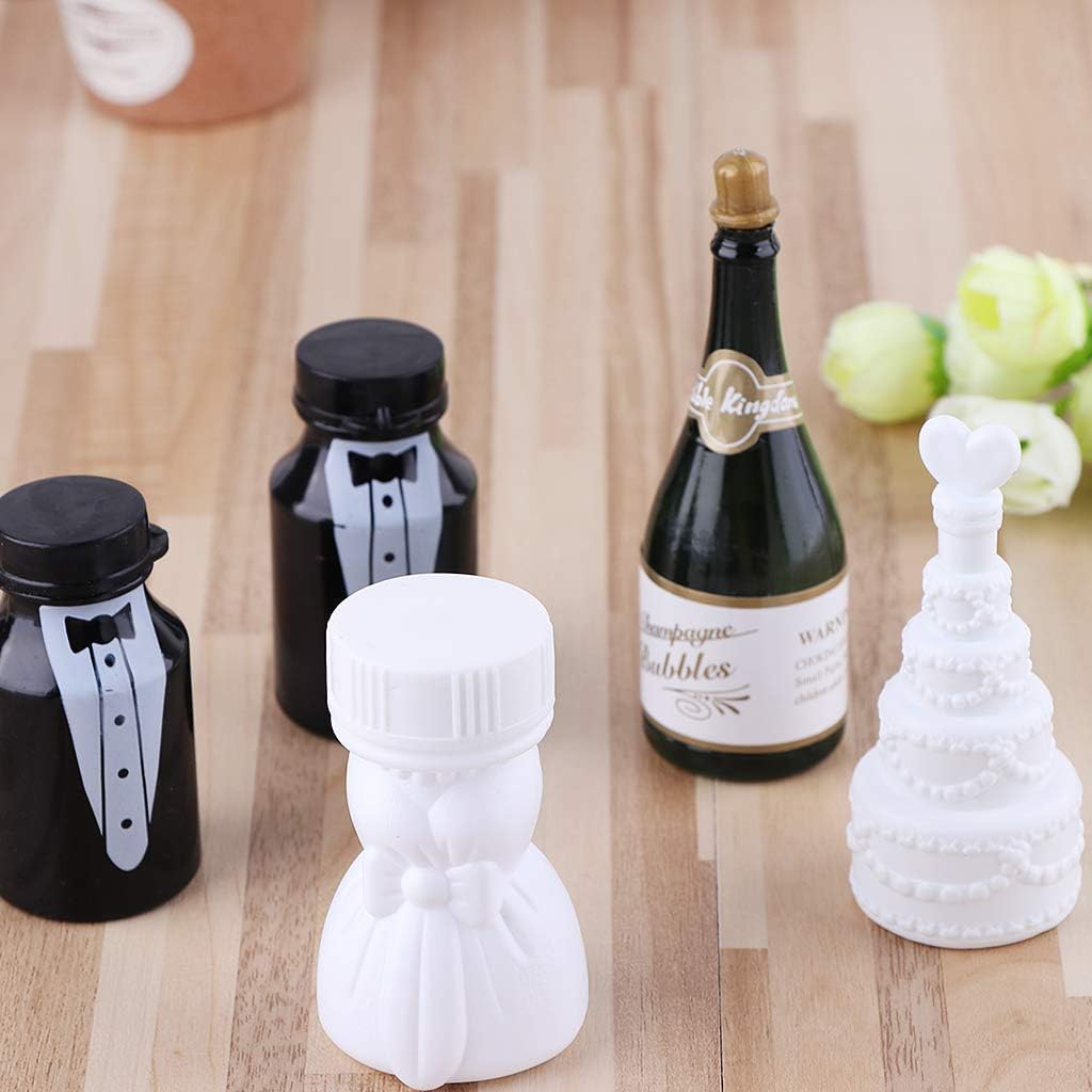 10 Pcs/Set Empty Bubble Soap Bottles Wedding/Suit/Cake/Champagne Bubble Valentine's Day Gifts Wedding Party
