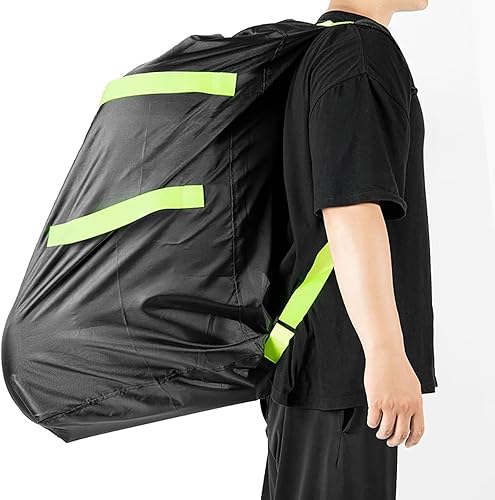 Bolsa de viaje para asiento de automóvil para avión, resistente al agua, con correas de transporte ajustables para asientos de automóvil