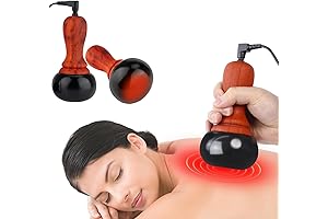 Heated Scraper Massage Tool: Experience Relaxation and Pain Relief with Hot Stone Massage