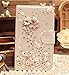 iPhone 6 Case,iphone 6s case,Luxury 3D Bling Crystal Rhinestone Wallet Leather Purse Flip Card Pouch Stand Cover Case for iphone 6/6S - 4.7 inch(Flower)