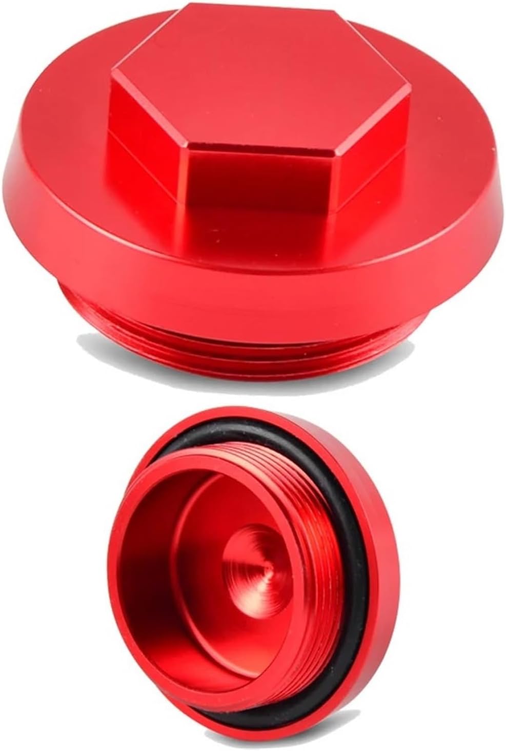 Compatible with CRF150F CRF230F 2003-2019 Motocross Oil Drain Plug Cap Plug Aluminum CRF 150F CRF 230F 12361-KPS-900