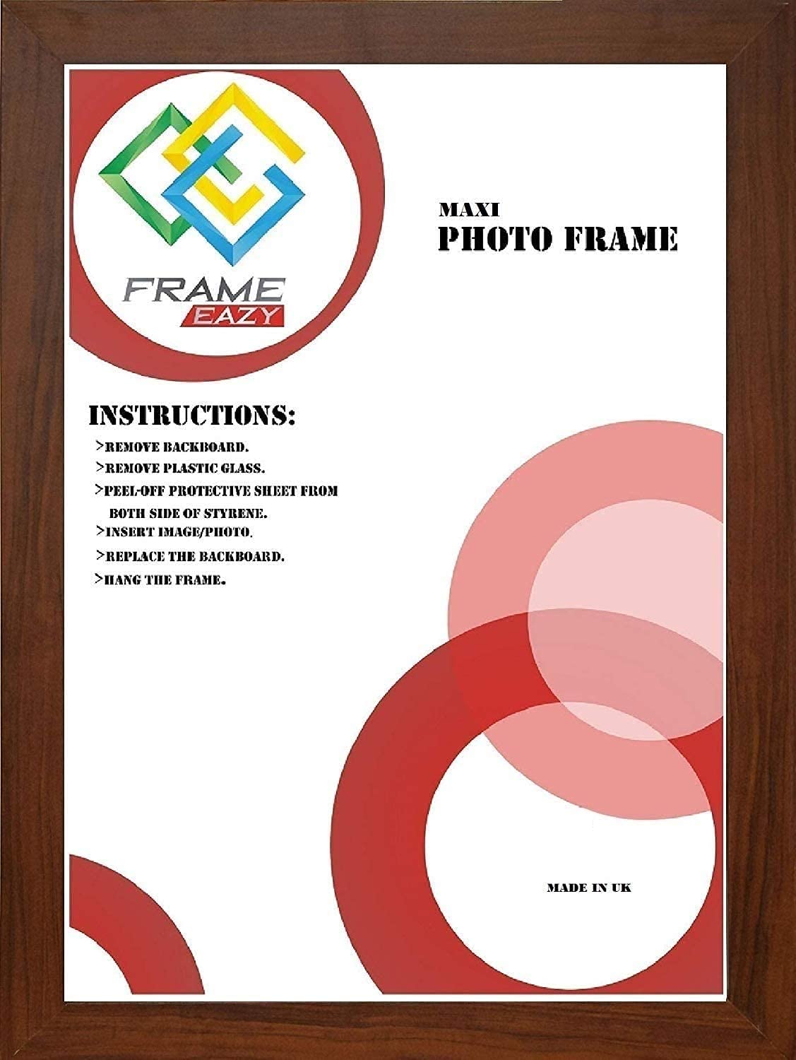 Osuk Ltd Dark Oak Osuk Limited Photo Picture Frames A1 Frame (, 59.4 X 84.1 Cm)