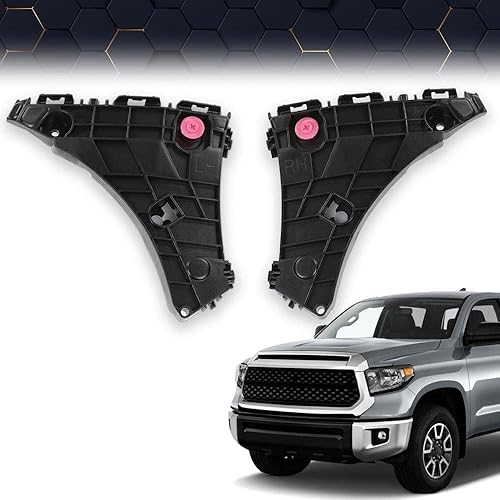 Miniatura 188 de PIT66 Soporte de parachoques delantero compatible con Hyundai Sonata 2011-2015 2 piezas soporte de parachoques delantero izquierdo y derecho