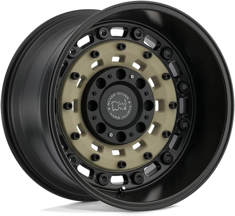 Black Rhino Hard Alloys ARSENAL 20X8.5 5X4.5/5.0 5.93 30mm TEXTURED MATTE BLACK - 2085ARS300054M72