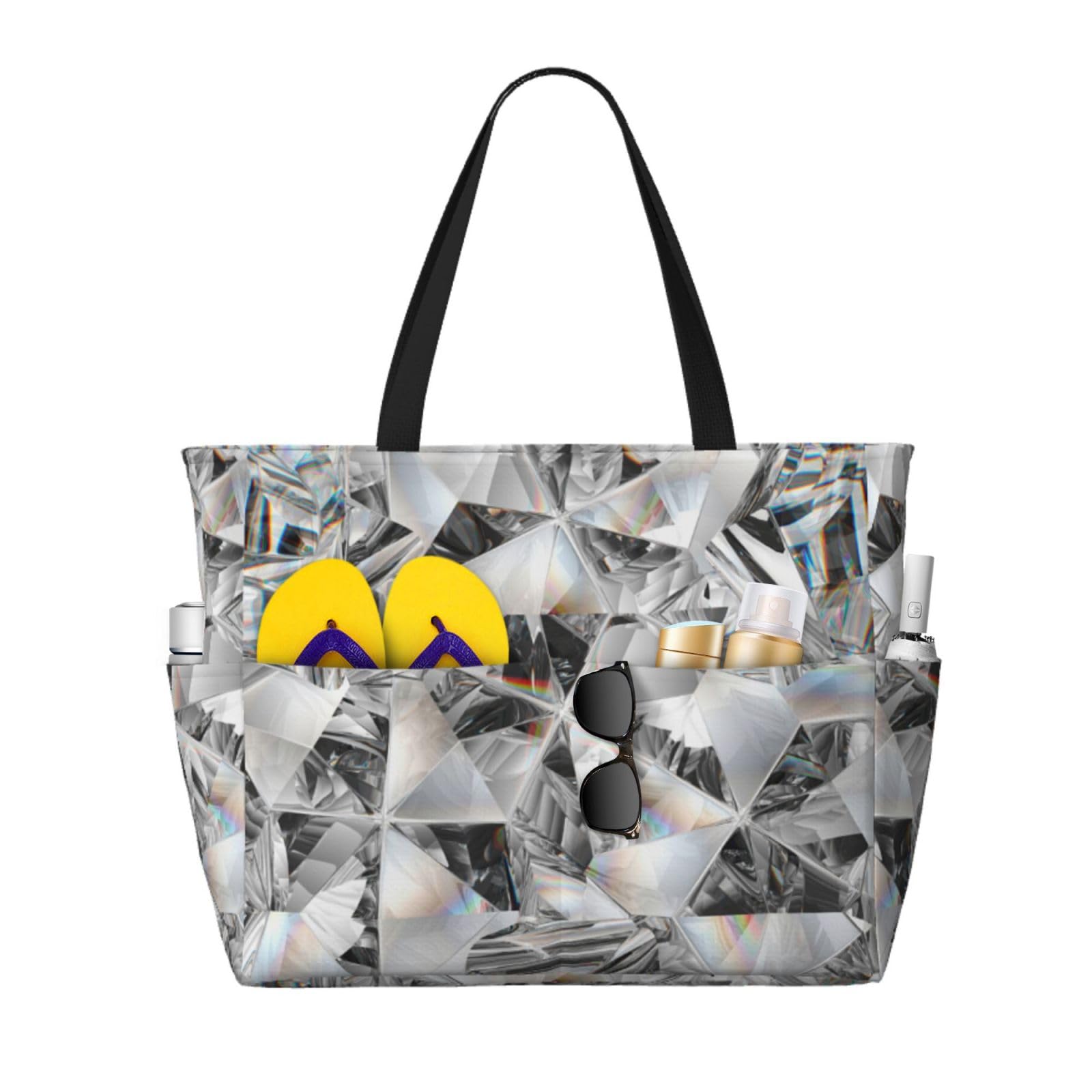 Sac de plage effet cristal parfait pour vos après-midi ensoleillés - 8
