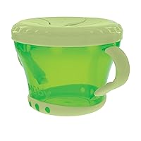 Vista 5 de Nuby Paquete de 2 recipientes para aperitivos, los colores pueden variar