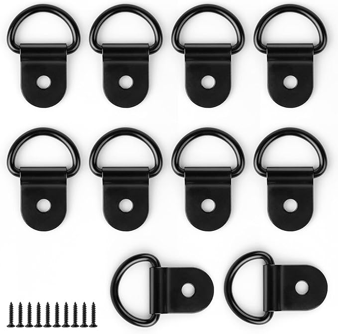 4 Ganci Per Rimorchio Con Anello Di Ancoraggio - Capacità Di Carico 5400Kg - Ideale Per Furgoni, Camper E Barche - Foto 7