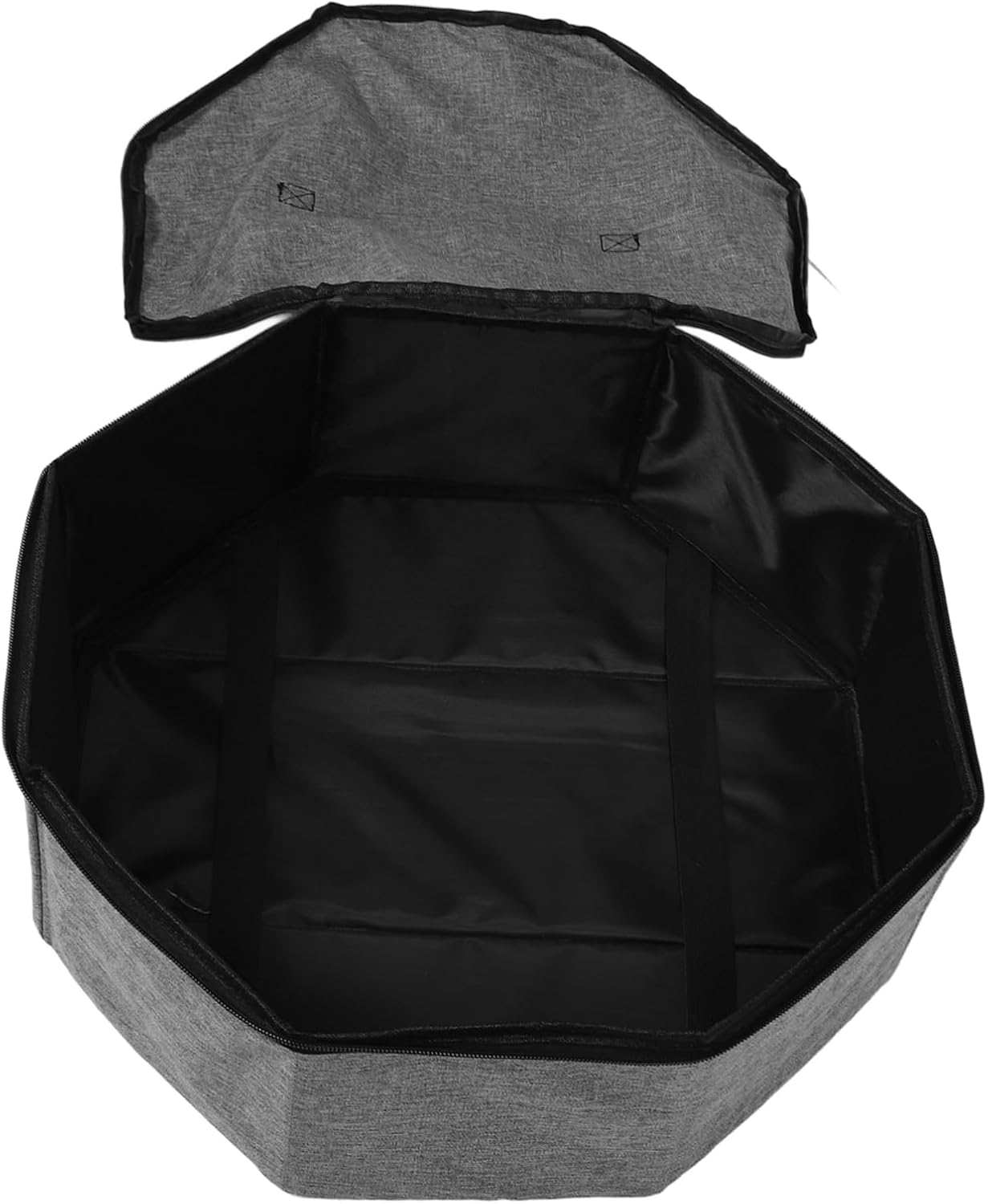 LABRIMP Foldable Cowboy Hat Storage Bag with Handle Large Capacity Organizer for Men and Women Versatile Hat Holder for Baseball Caps and More Stylish Travel Accessory