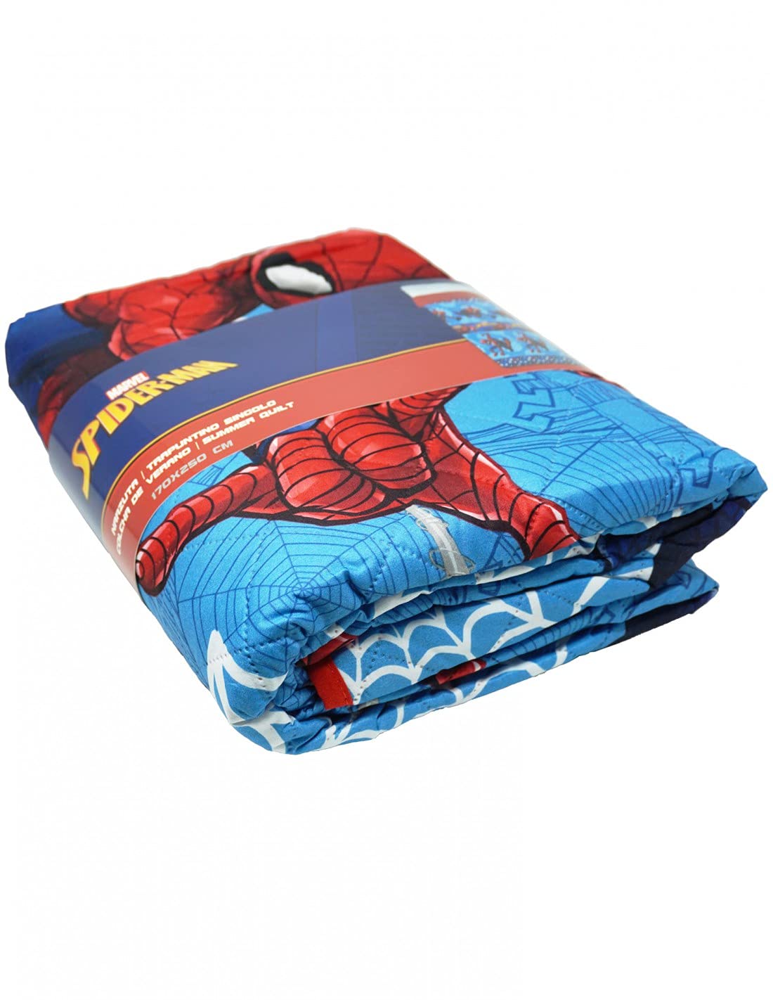 Faro TRAPUNTINO Estivo Spiderman Marvel Coperta 120 GR Letto Singolo 170X250 CM - SPIDER-MAN037