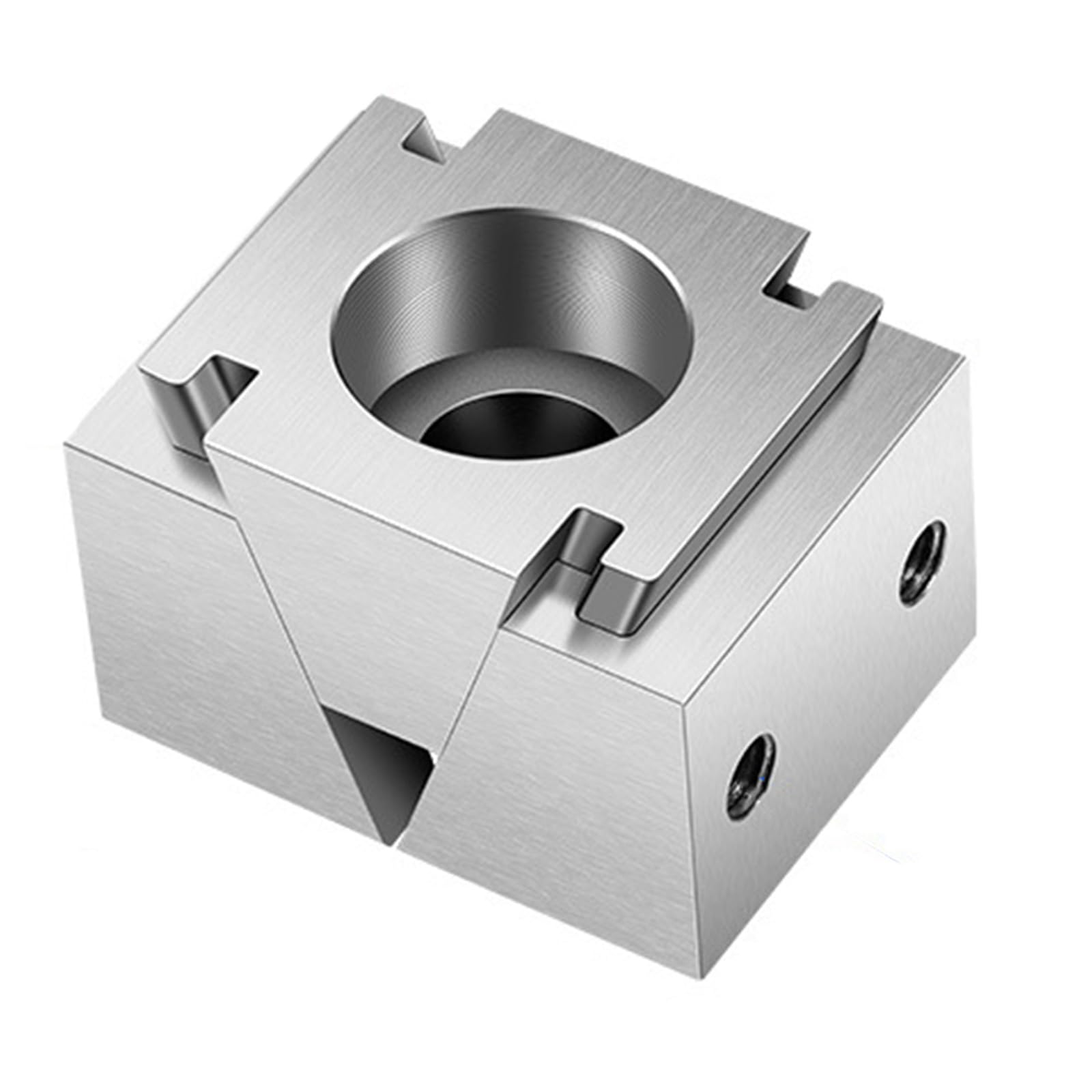Buxuaaaa M10 Bilateral Strength Alloy Clamp Block Adjustable Pneumatic Workpiece Holder For Stable Workpiece Positioning Wear Resistance Double Direction Clamp