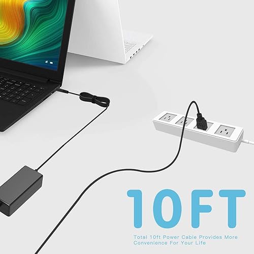 Miniatura 5 de Reemplazo del adaptador de CA compatible para Trimble Yuma 2 Rugged Tablet PC Computadora GIS Cargador de fuente de alimentación