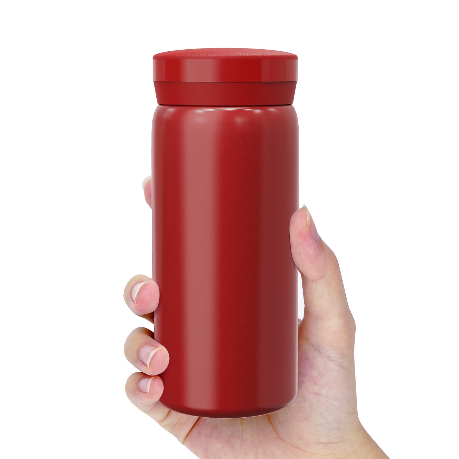 Linkidea Mini-Wasserflasche 7 Oz (200 Ml) Aus Edelstahl – Isoliert, Auslaufsicher, Für Handtasche & Unterwegs