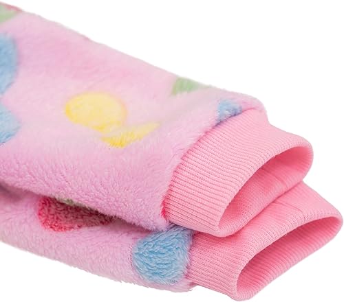Miniatura 8 de Pijama de perro con lazo rosa para cachorros, ropa de invierno para perros pequeños, chihuahua yorkie, suéter para perros y mascotas, ropa de