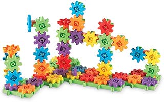 Learning Resources Gears! Gears! Gears! Set de construcción de lujo, 100 Piezas