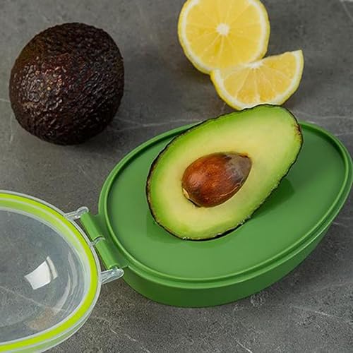 Miniatura 4 de Almacenamiento de aguacate, soporte para ahorro de aguacate, caja de almacenamiento reutilizable para alimentos crujientes, contenedor de frutas