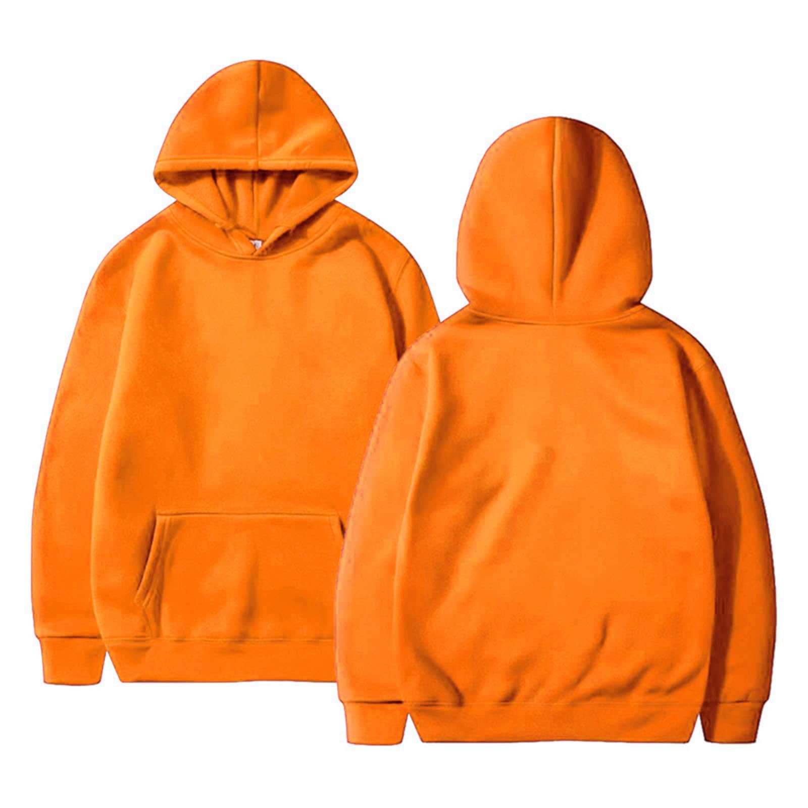 Generisch Set da 2 pezzi per donna – tracksuit da donna baggy autunno abbigliamento comodo tuta tuta a maniche lunghe felpa baggy pantaloni jogging Y2K con cappuccio con tasche con cappuccio