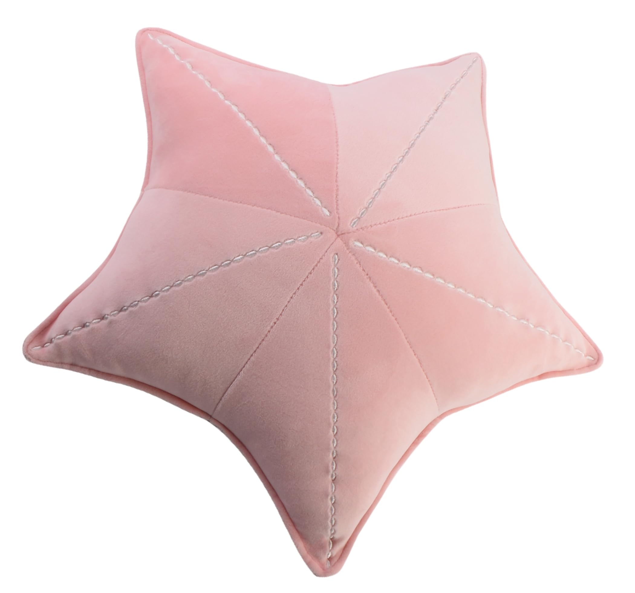 HXIYAN Starfish, Shell Plush Pillow, Car & Waist Cushion, Interesting Characteristic Chair Cushion (Star Pink, 19.6in)