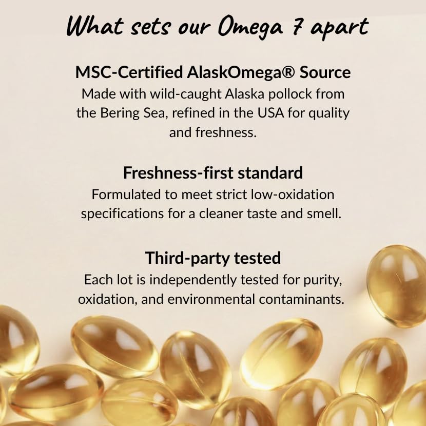 Organixx Omega 7 Radiant Skin Softgels