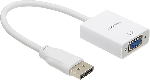 AmazonBasics DisplayPort to VGA Display Monitor Adapter, 5-Pack