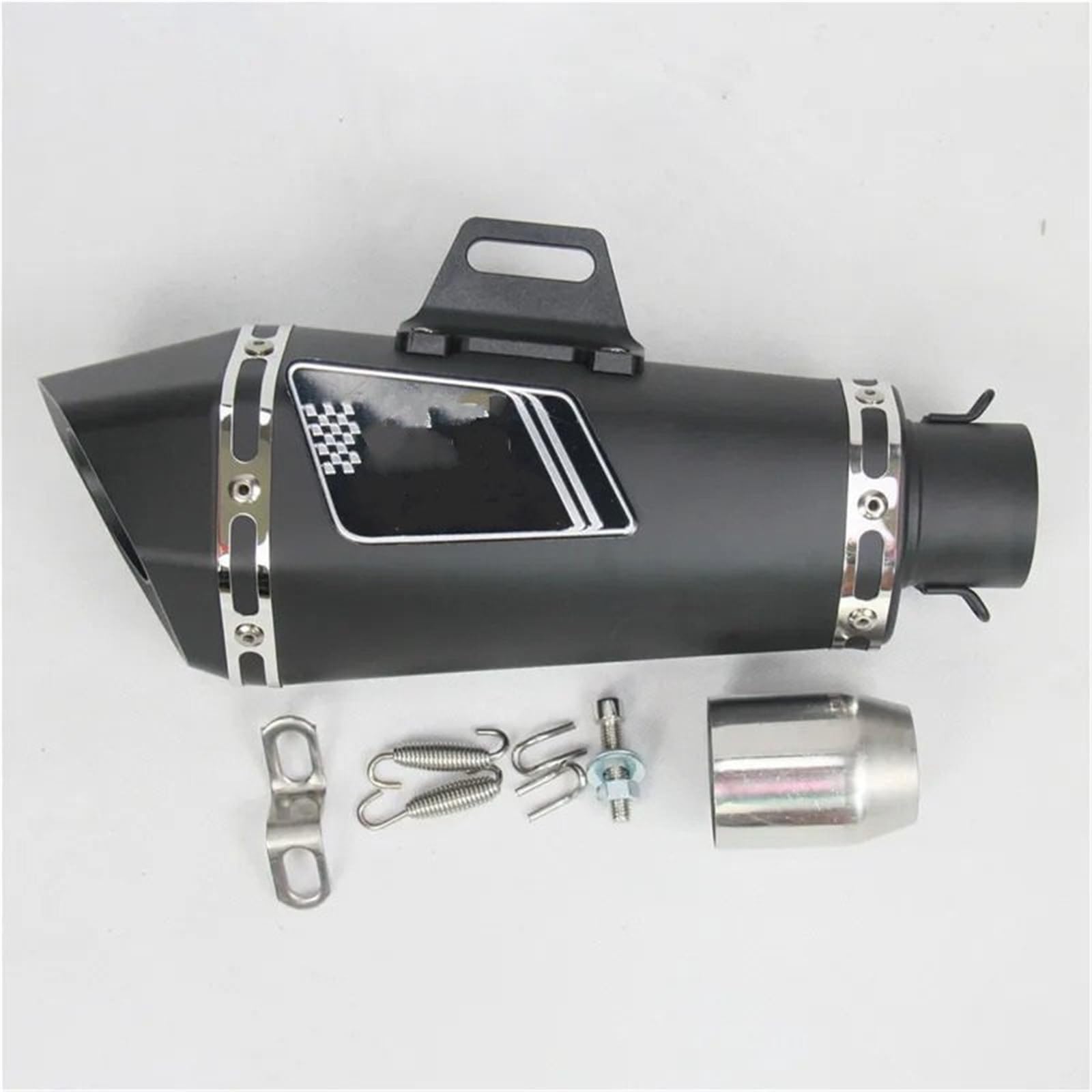 uniwersalna rura wydechowa Uniwersalny 36-51mm wydech motocyklowy z naklejkami Db Killer tłumik do Z900 GSXR1000 SV650 R6 R3 Tłumik końcowy | Type B
