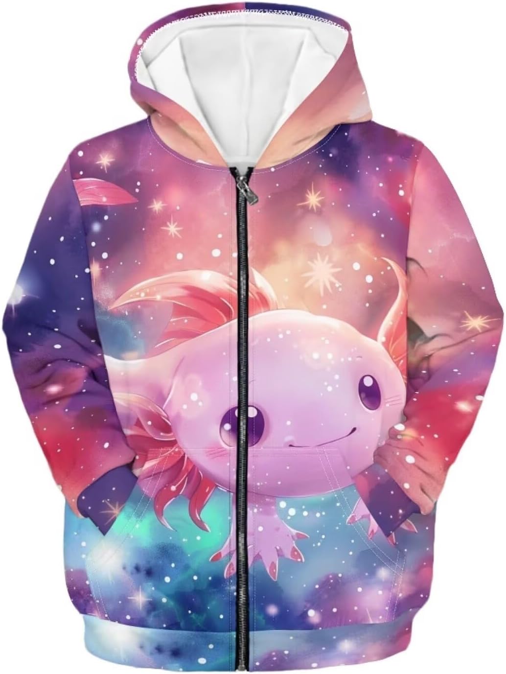 Ystardream Cute Zip Up Hoodies for Teen Girls Graphic Fall Clothes Sweatshirts 6-16 Y