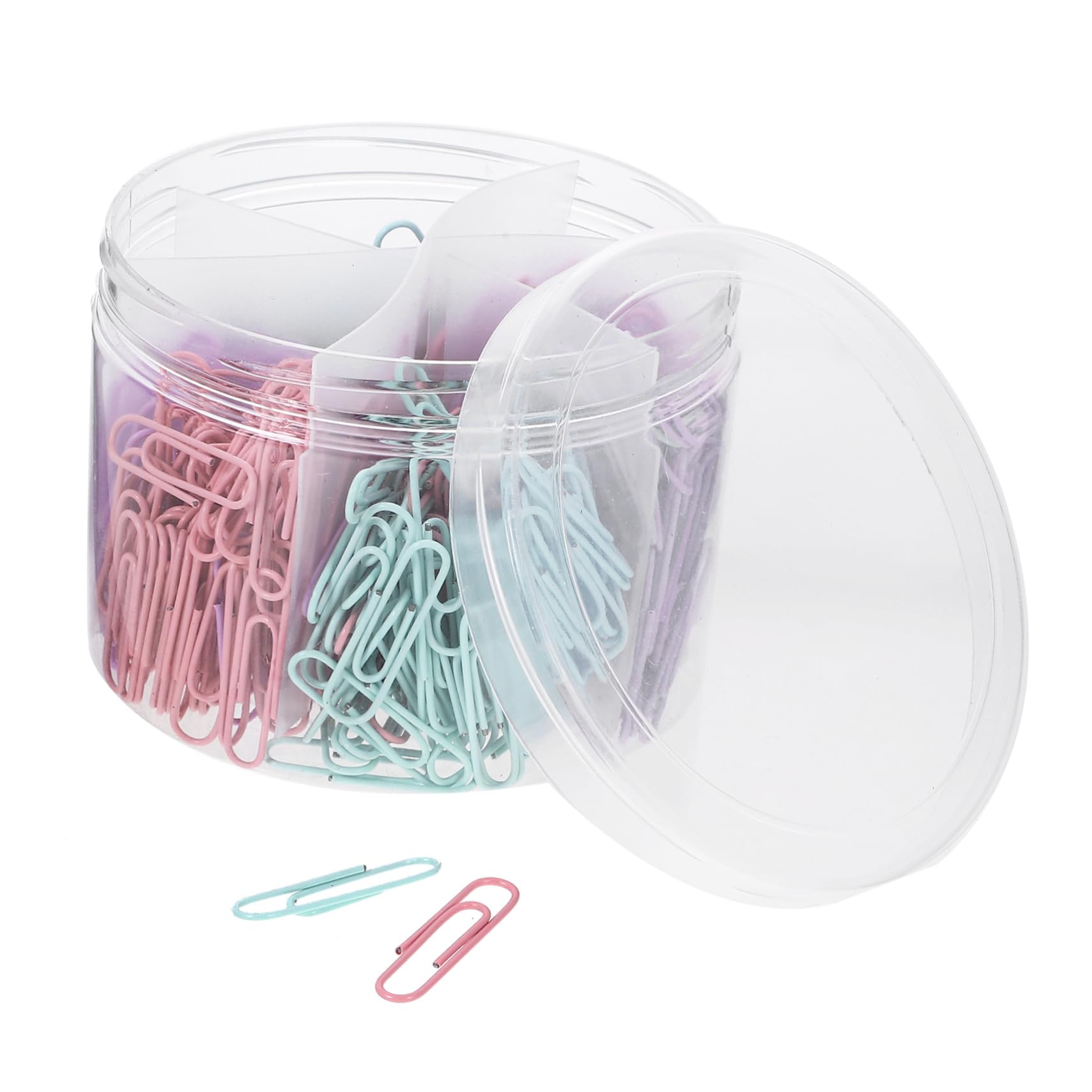 STOBOK 2 Sätze Büroklammern in Verschiedenen Größen Winzig Dokumentieren Geformt Sortiert Karten Clip Metallclips Diy Papierklammern Büroklammern Fürs Büro Mini-büroklammern 540 Stück * 2