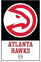 Vista 1 de Trends International NBA Atlanta Hawks - Póster de pared con logotipo 21, 22.375 x 34 pulgadas, versión sin marco