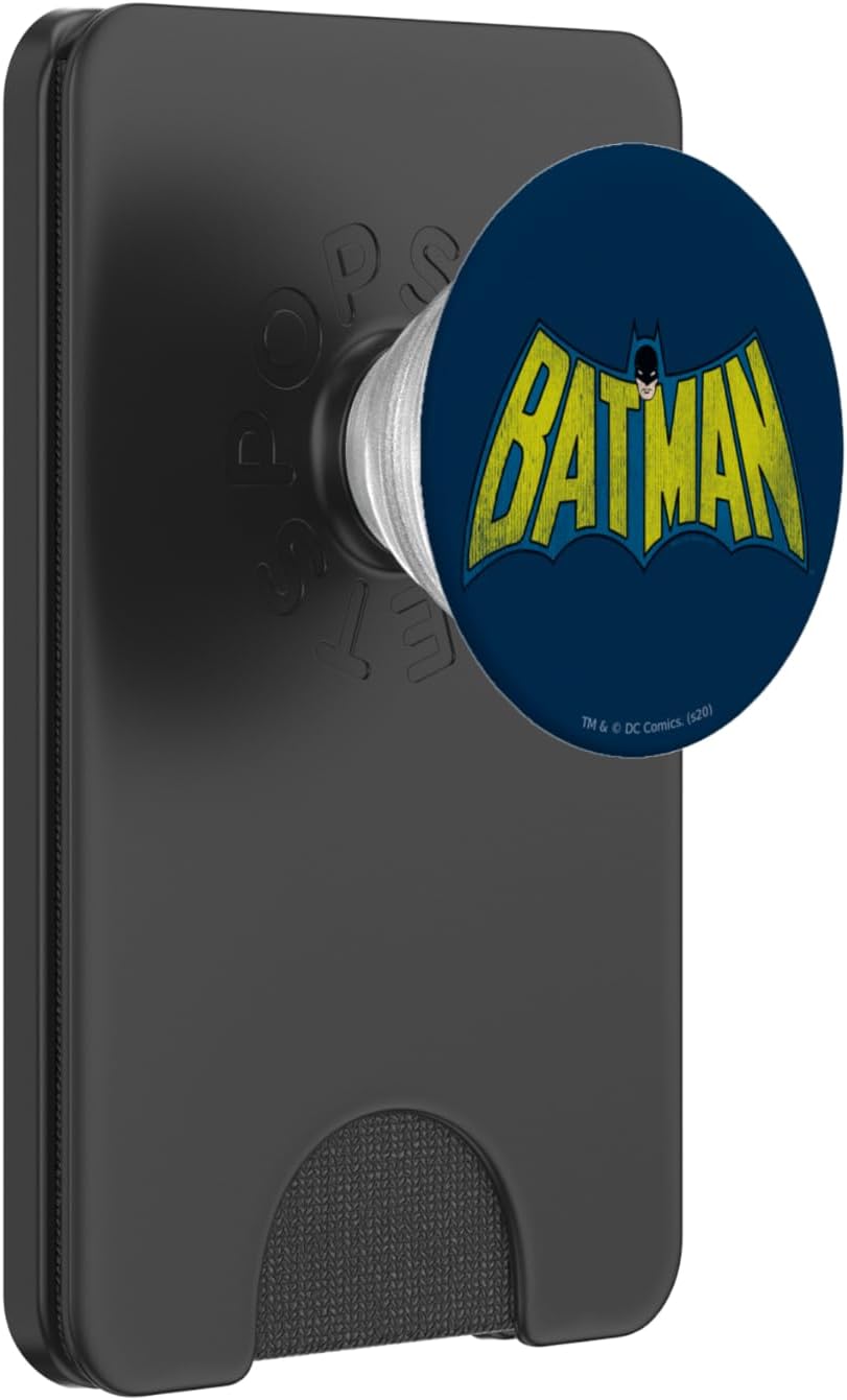 Batman Classic Logo DC Originals PopSockets PopWallet for MagSafe