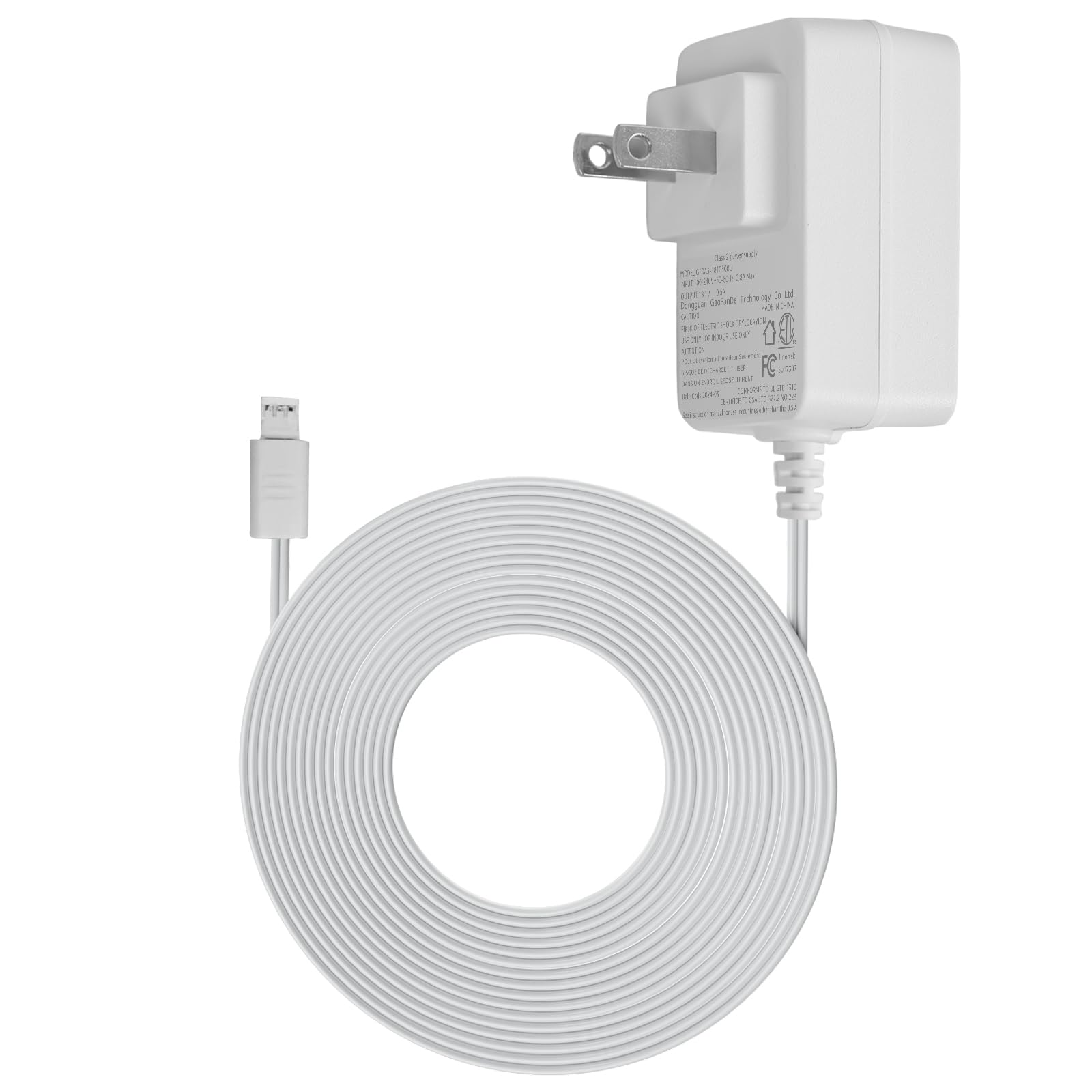 Yubunt 9025166 Charger Replacement Part, Compatible with Electric Sunshades, Curtains, Blinds, Awnings - Rechargeable Lithium-Ion Battery Power Supply (1 Pcs)