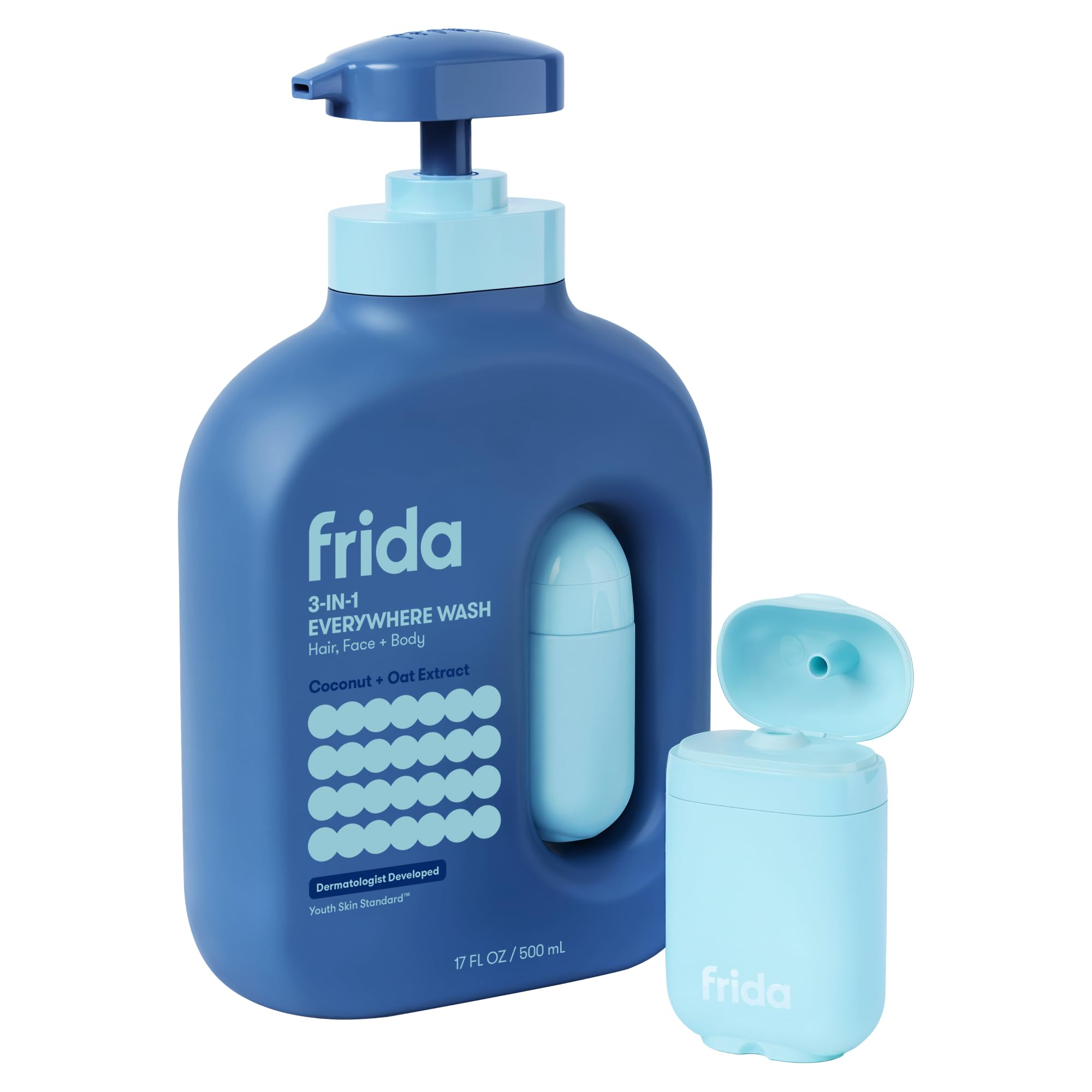 Frida for Kids 3-in-1 Hair Face & Body Wash for Kids, 17 oz
