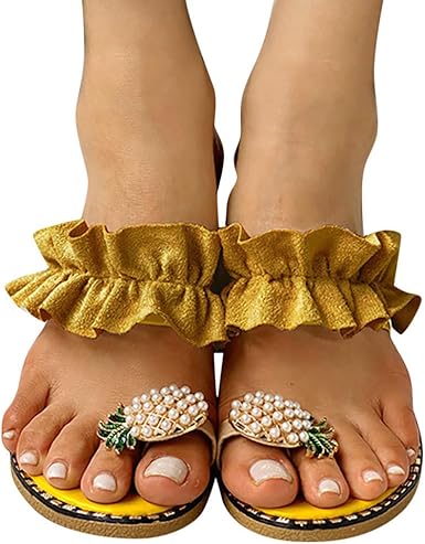 sandals with pineapple toe