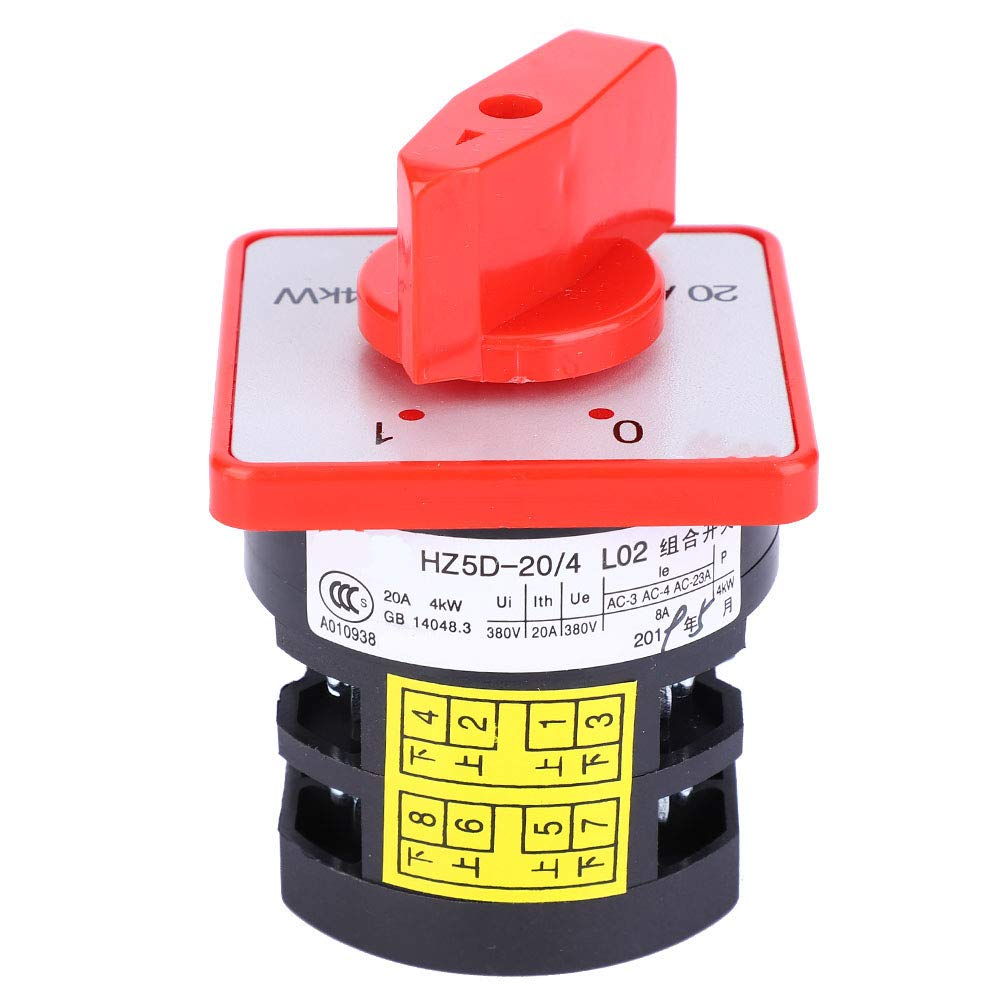 上海 Refresh - Switch 3-Position 6 Terminals Changeover Selector Generator Cam