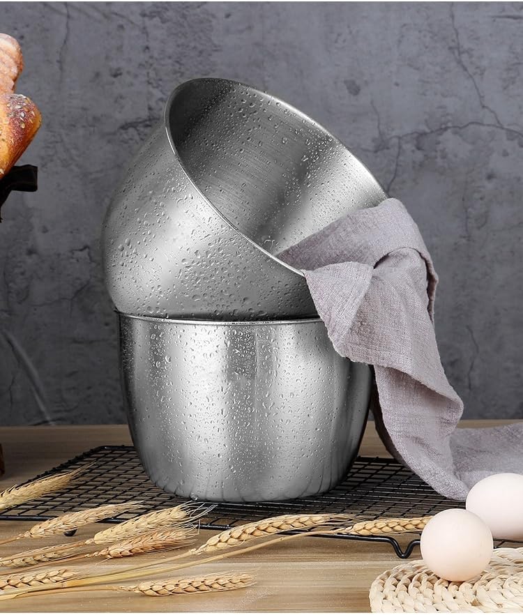 食品グレード304ステンレス鋼製 深型ボウル ポット 耐久性に優れている